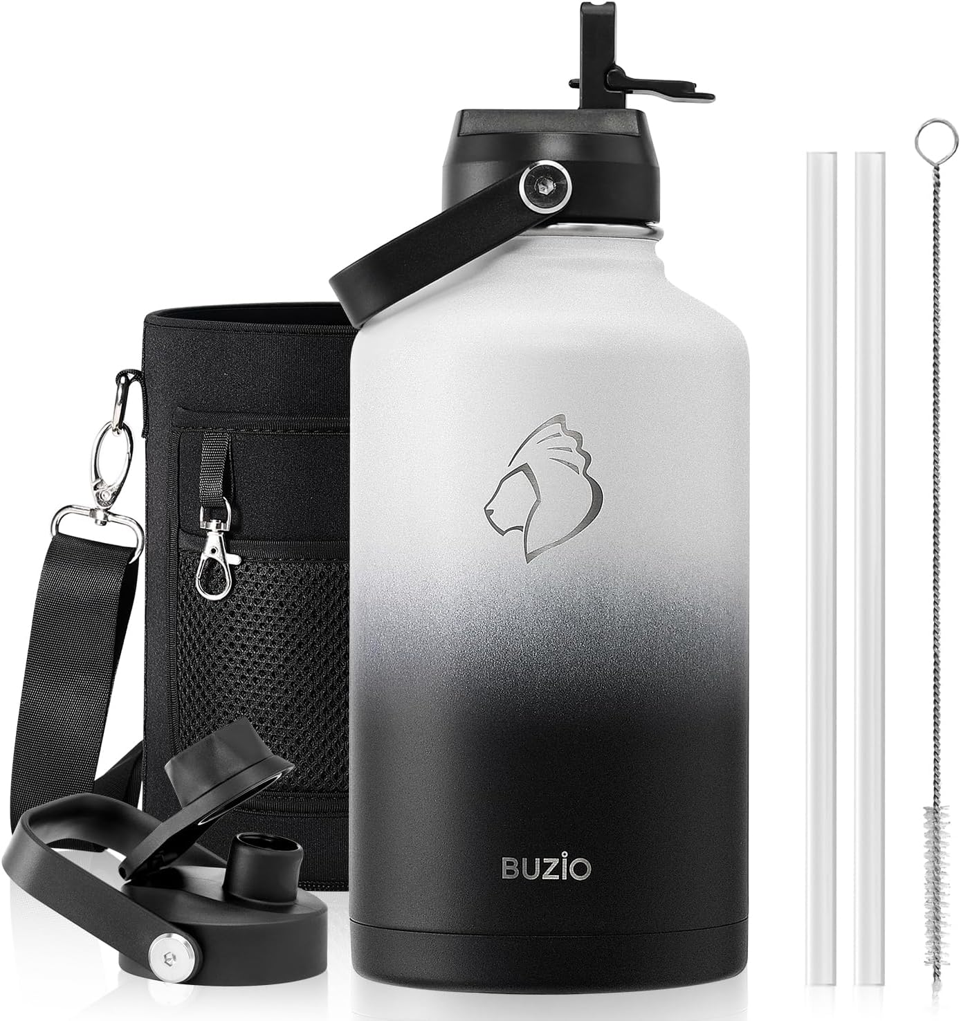 Detalle de BUZIO 64oz insulated water bottle