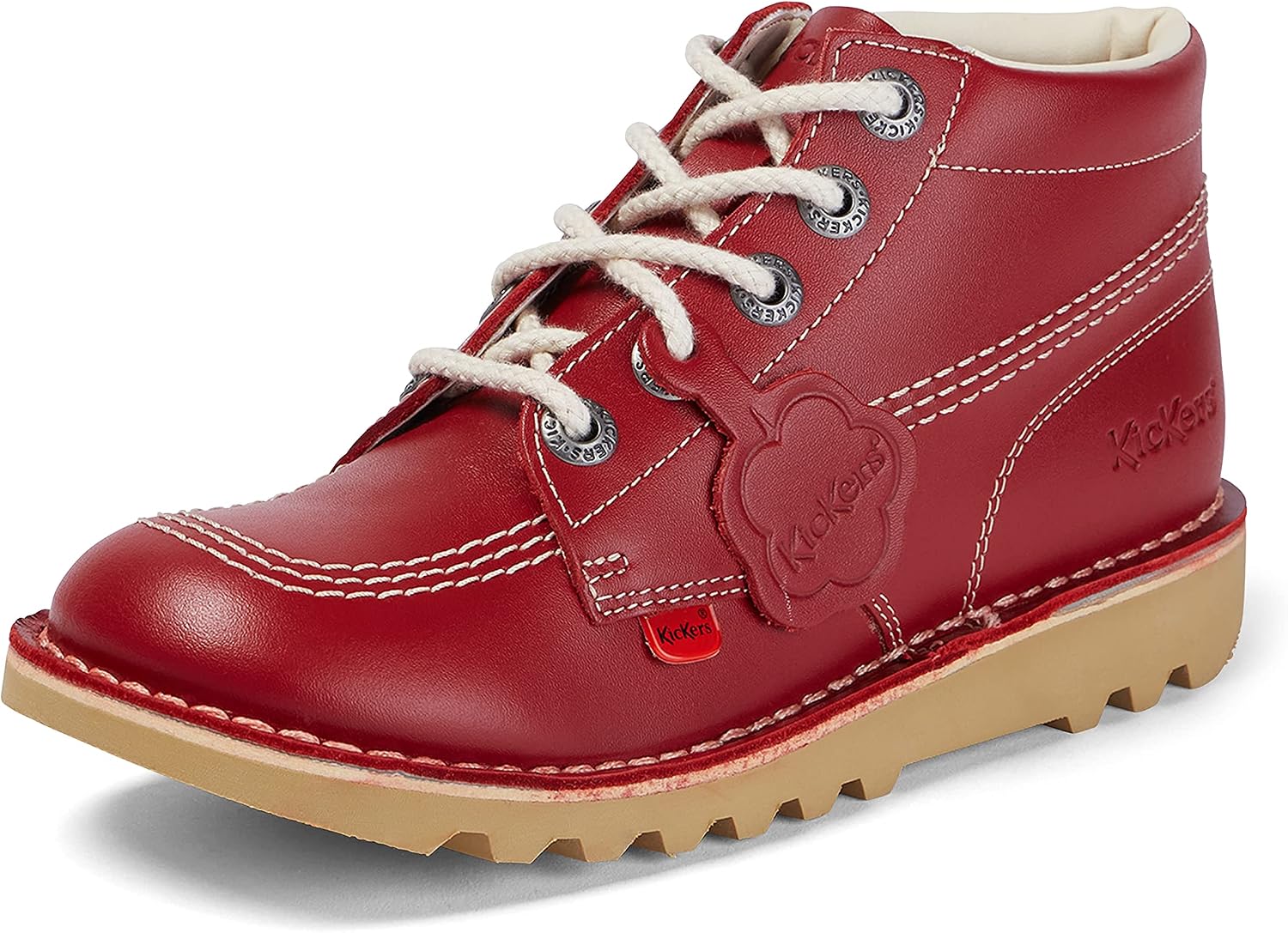Detalle de Kickers Kids Kick Hi Classic Ankle Boots – Comfort, Durability and Everyday Wear