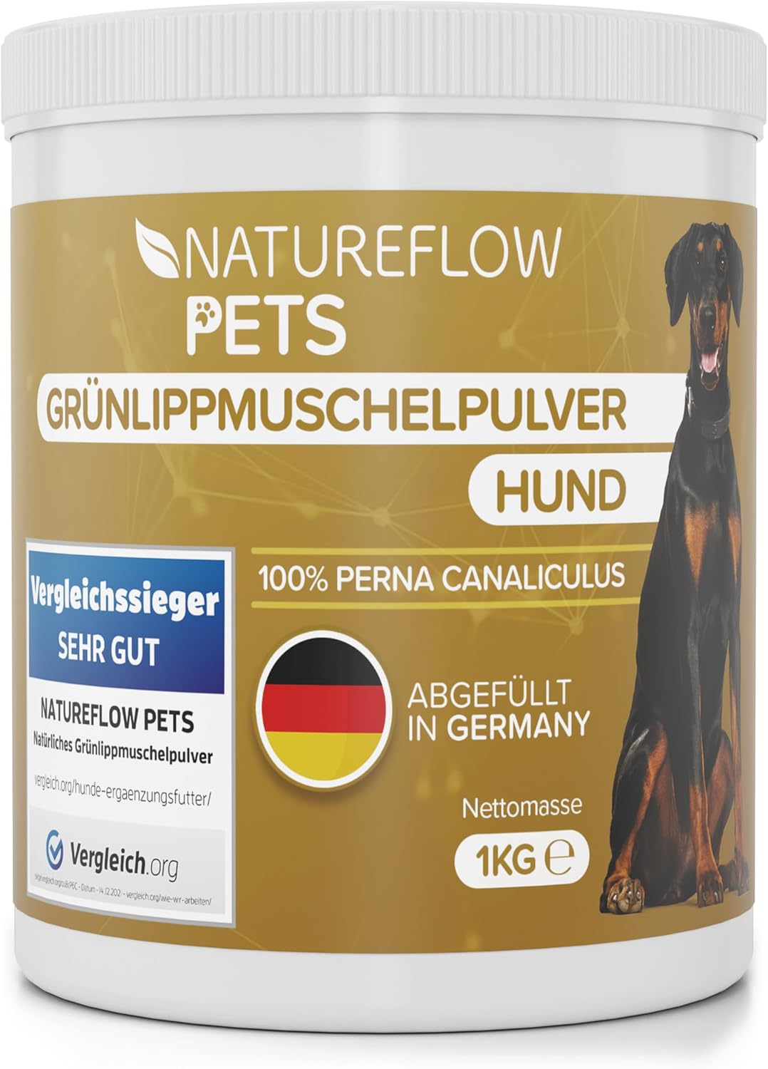 Thumbnail 6 de TESTSIEGER Grünlippmuschel Pulver 500 g für Hunde