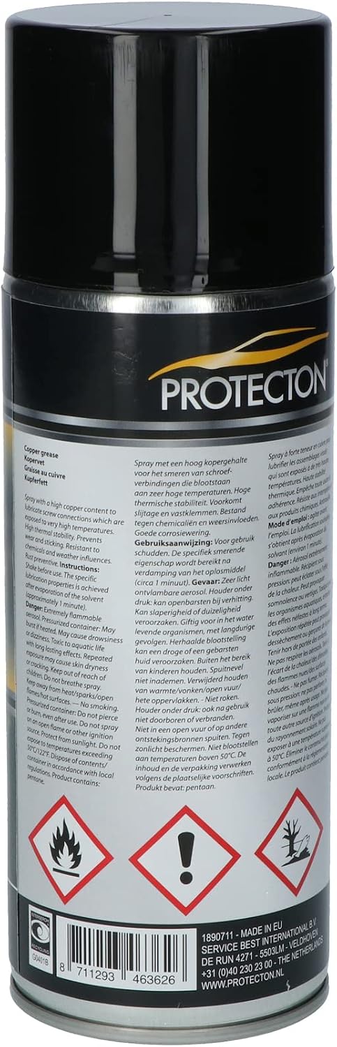 Thumbnail 6 de Protecton Graisse au cuivre 400ml, Noir – Graisse Cuivre Premium prête à l’emploi
