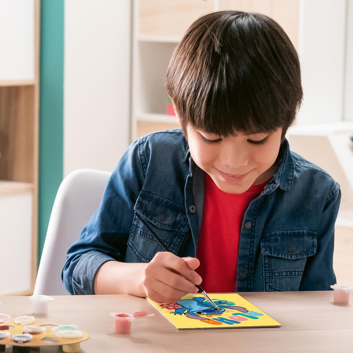 Thumbnail 3 de Ravensburger CreArt Kids 18x24 cm - Numéro d'art Stitch — Kit de peinture par numéros pour enfants