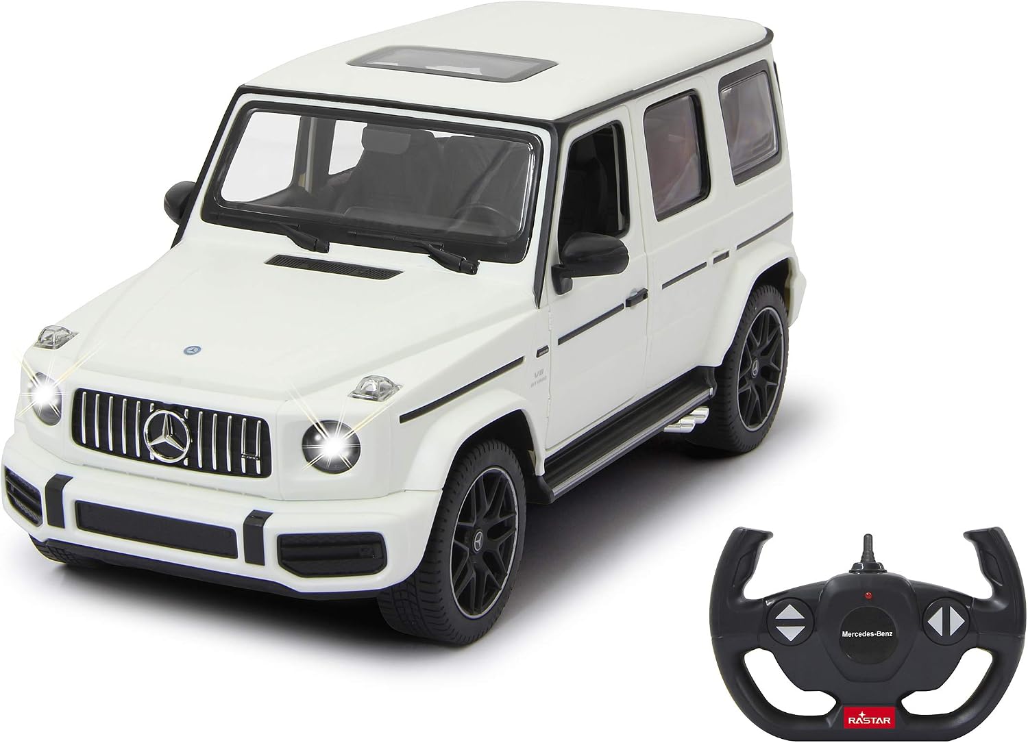 Detalle de Jamara 405177 Mercedes-AMG G63 1:14 – samochód RC 2,4 GHz z LED