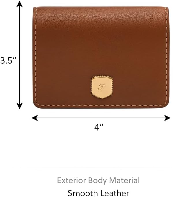 Thumbnail 3 de Fossil Lennox Leather Bifold Clutch Wallet pour Femmes