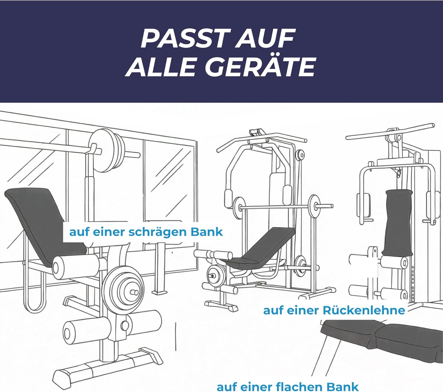 Thumbnail 6 de ZENACROSS Fitness Handtuch Mikrofaser 120x50 – schnelltrocknend mit Reißverschlusstasche