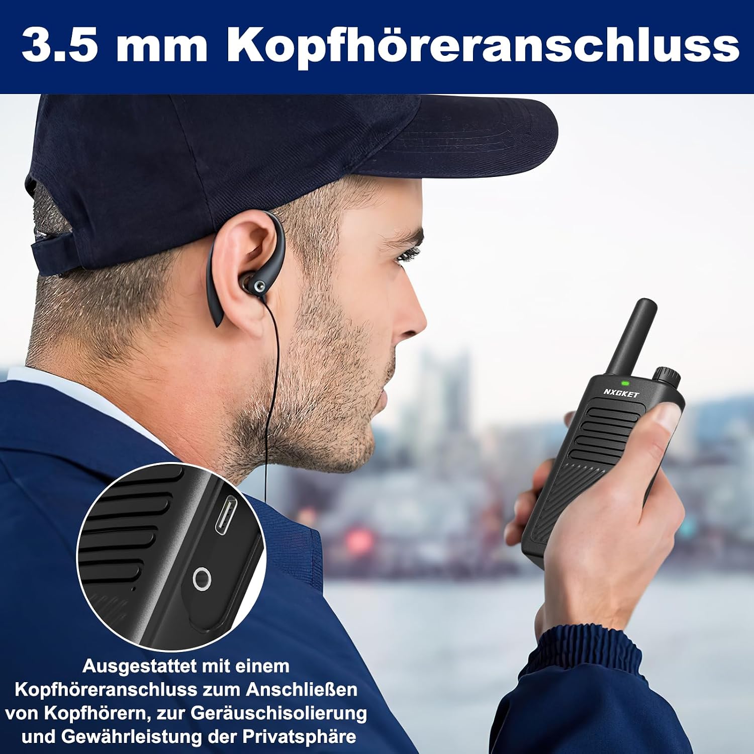 Thumbnail 6 de NXGKET Walkie Talkies 1500 mAh