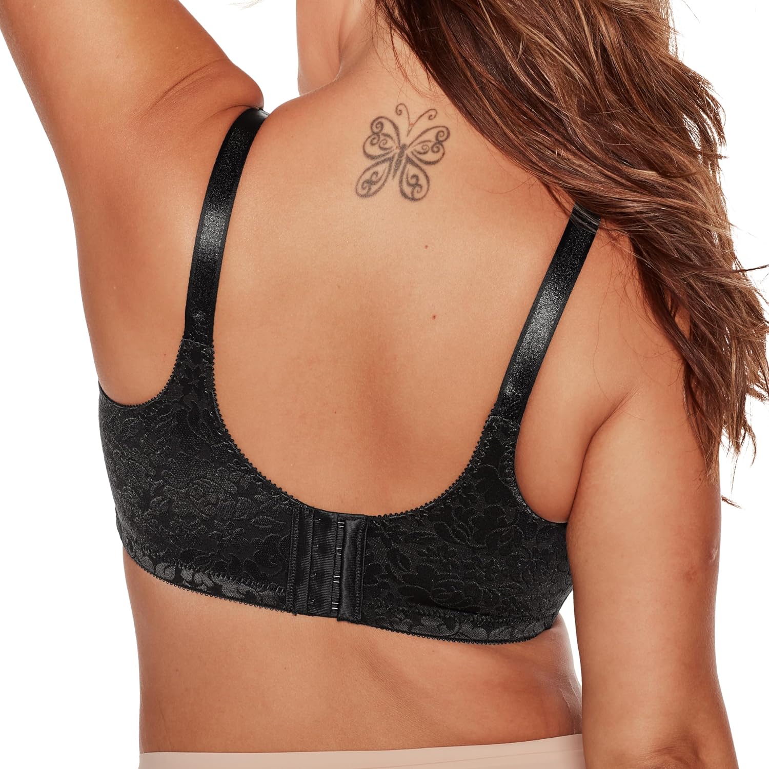 Thumbnail 2 de Bali Women’s Wireless Lace Bra with Double Support & Stay-in-Place Straps