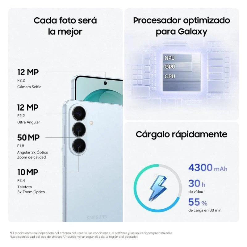 Thumbnail 1 de Samsung Galaxy S26 5G 12GB/512GB, 6.3" Negro – versión importada EU