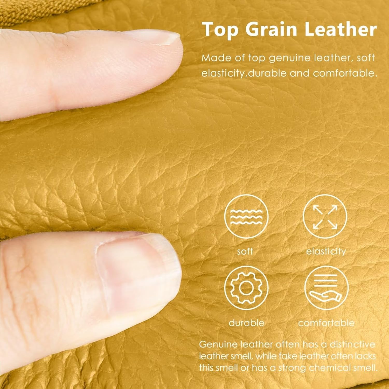 Thumbnail 1 de MAVHVAM Ladies Genuine Leather Small Purse for Women – Mini Coin Wallet with Double Zip