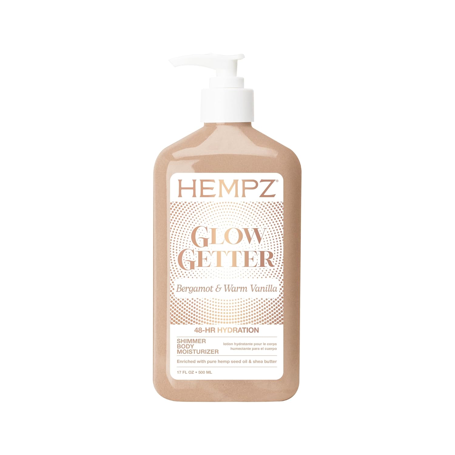 Detalle de Hempz Glow Getter Body Lotion 17 oz
