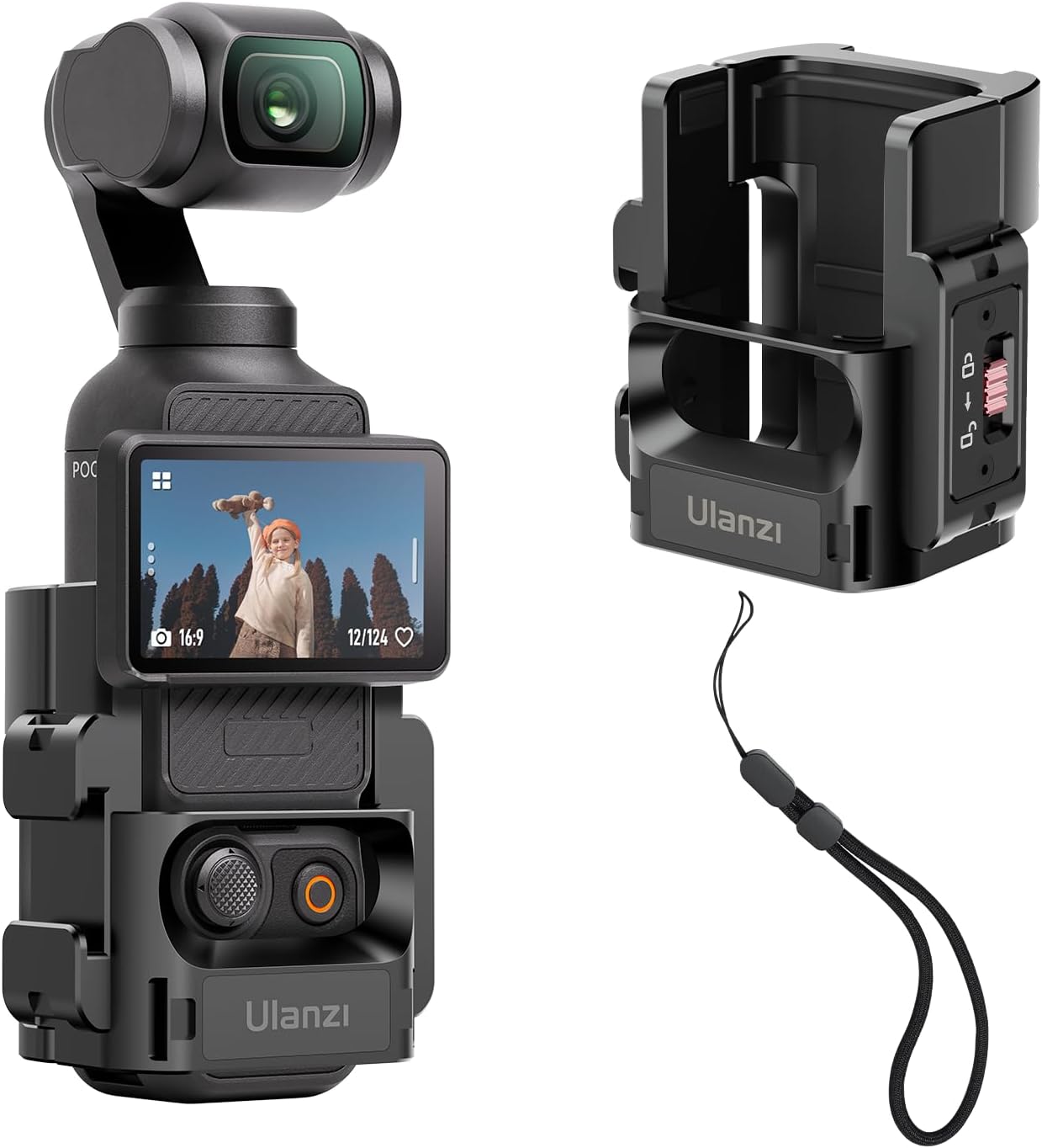 Detalle de ULANZI PK-06 Erweiterungsadapter für Osmo Pocket