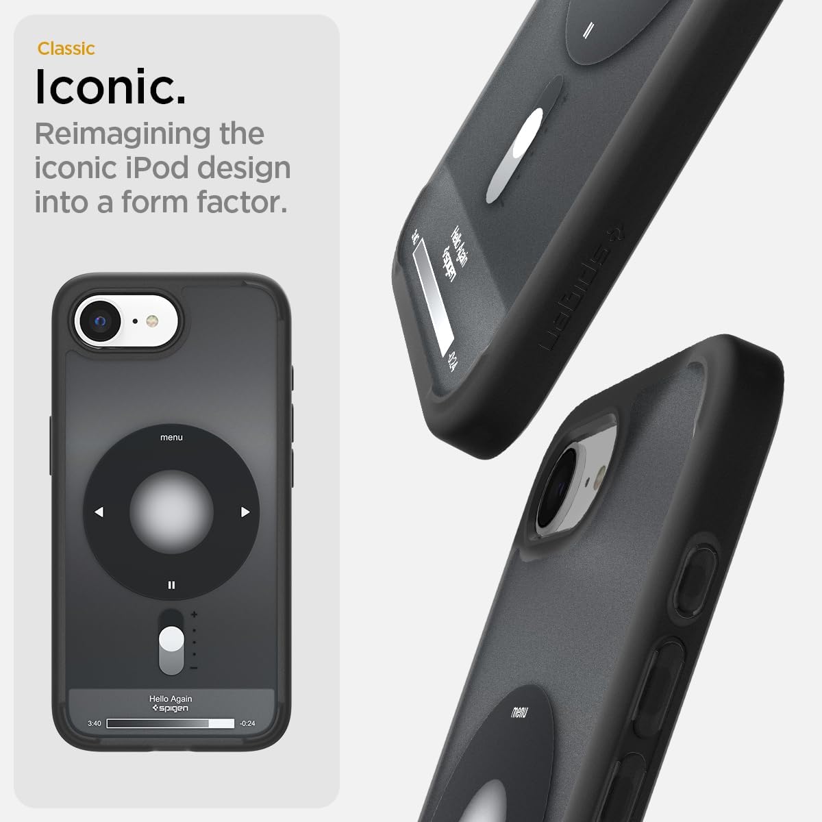 Thumbnail 2 de Spigen Ultra Hybrid Magfit para iPhone 16e 2025 - Negro