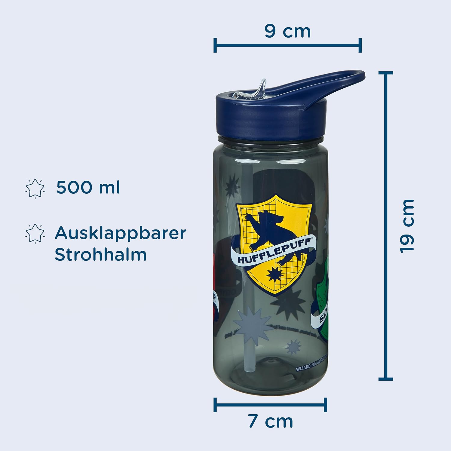 Detalle de Scooli Set di stoviglie per bambini Harry Potter (cestino per il pranzo e borraccia) dai 4 anni, in plastica BPA Free