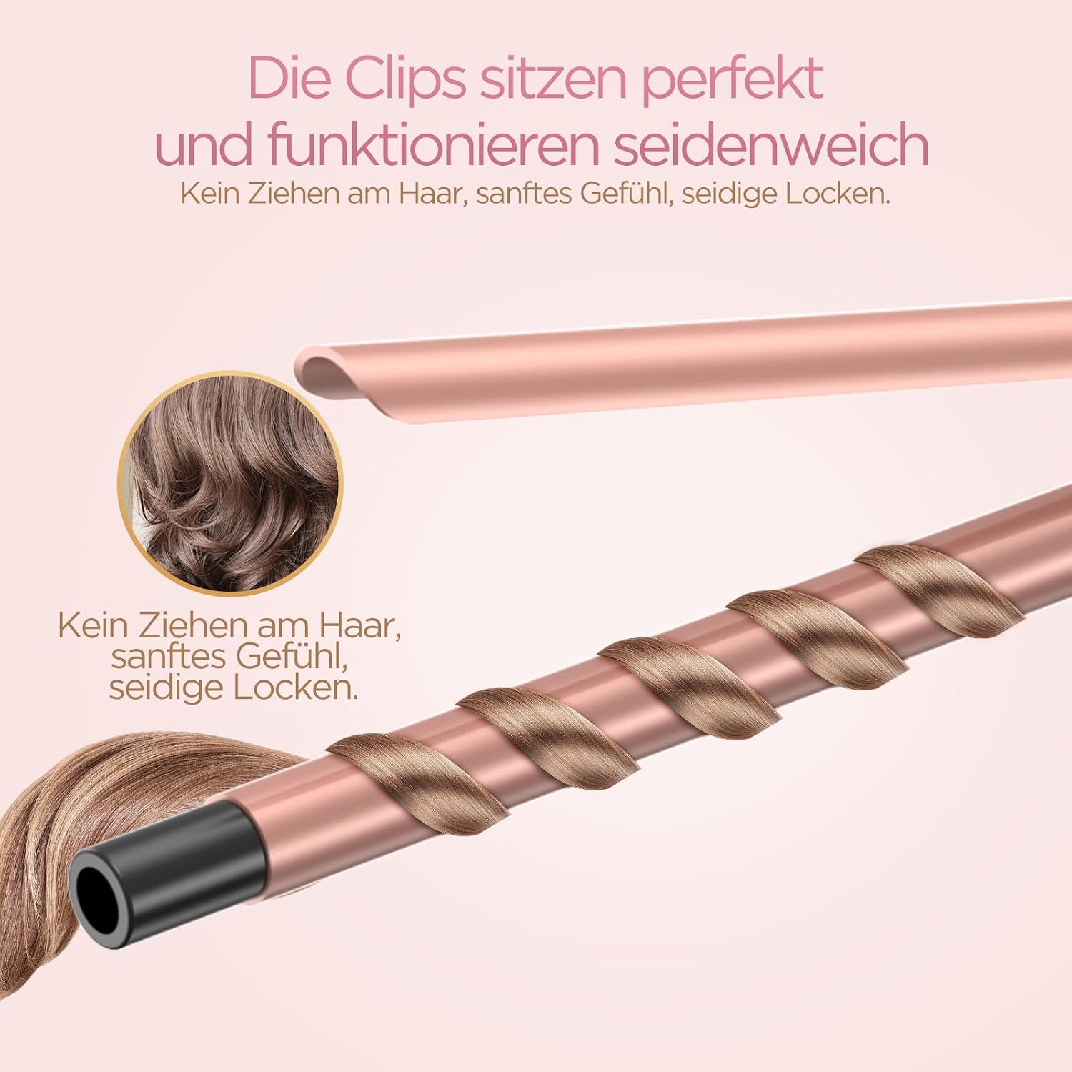 Thumbnail 6 de BESTOPE PRO Lockenstab 9mm – Mini-Locken, schnelle Hitze, LCD-Display