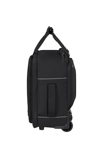Detalle de American Tourister Take2Cabin Ryanair: Mochila con ruedas de cabina 40 x 25 x 20 cm (20 l) en negro