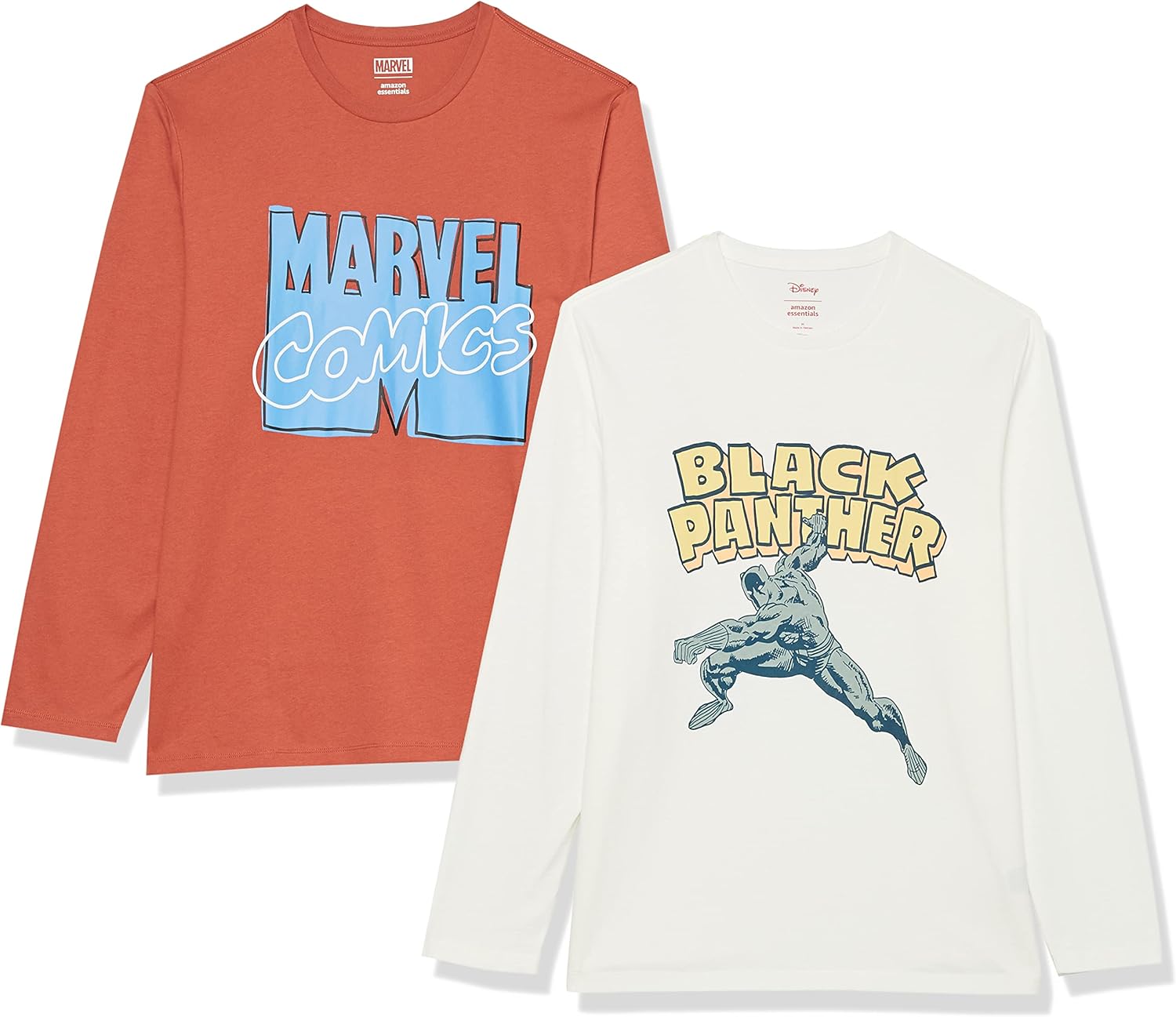 Thumbnail 6 de Amazon Essentials Disney | Marvel | Star Wars men’s long-sleeve T-shirts (pack of 2)