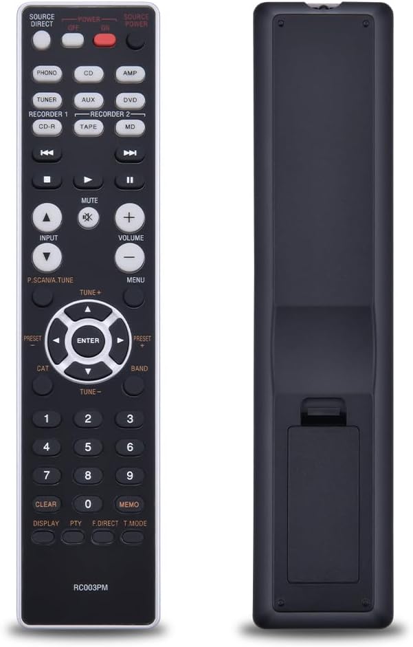 Detalle de TCNOUMT RC003PM Replacement Remote for Marantz PM Series Amplifiers
