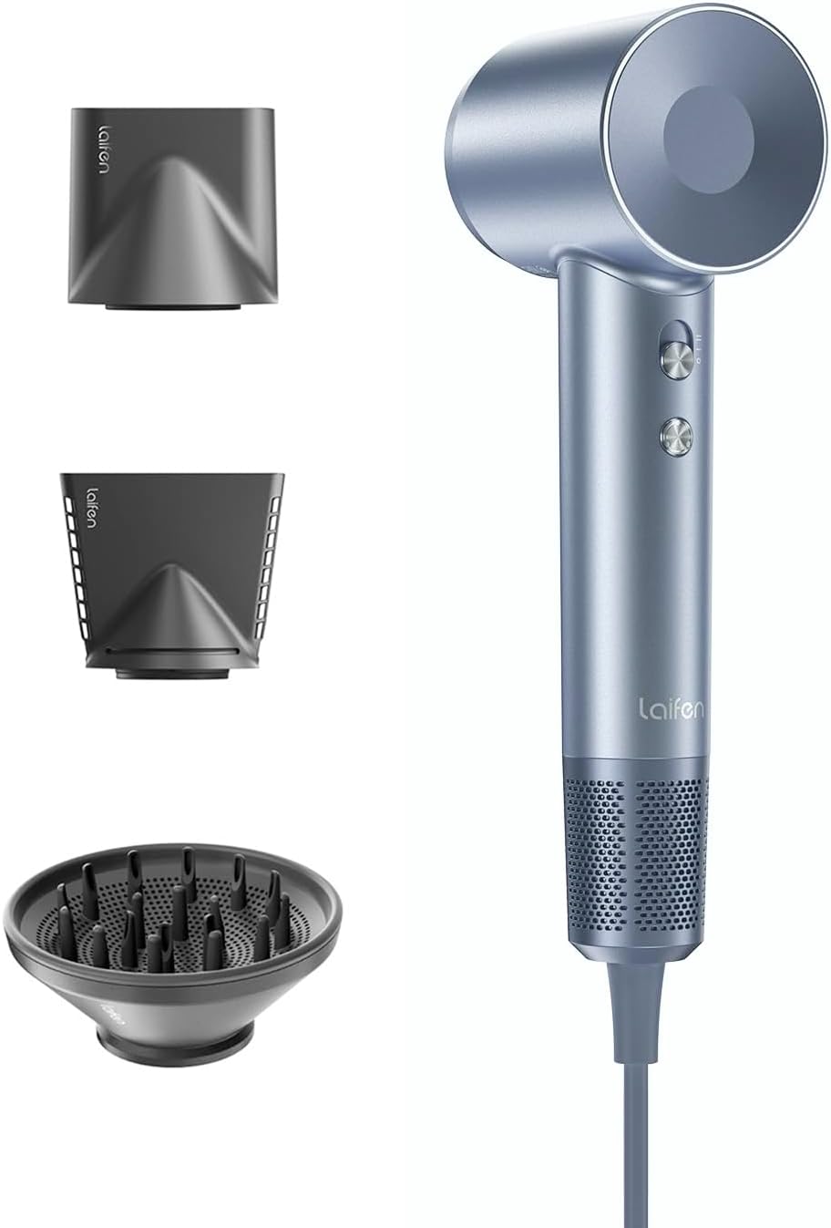 Detalle de Laifen Swift Special Hair Dryer: High-Speed 110k RPM Brushless Power for Fast, Frizz-Free Drying