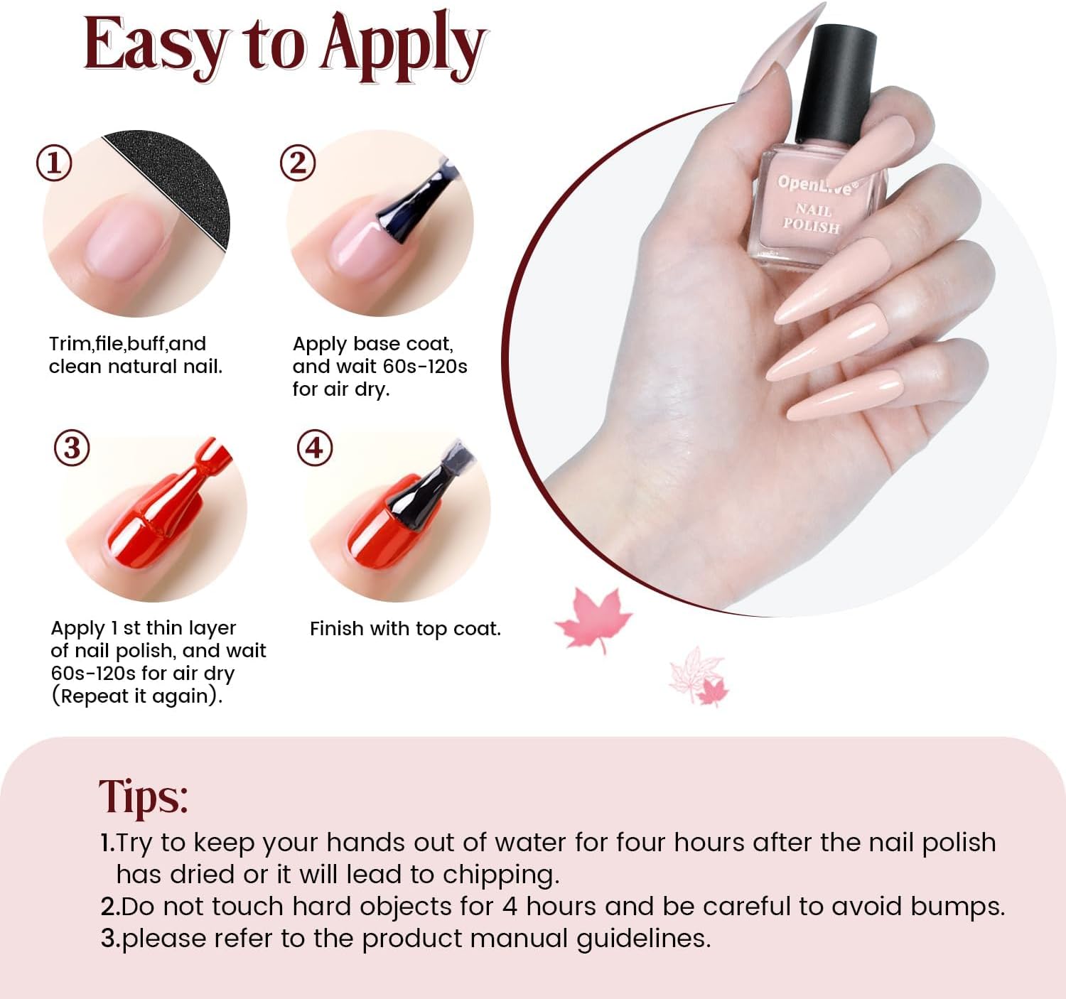 Thumbnail 6 de JODSONE Set Smalto 12 Pezzi con Base e Top Coat – asciugatura rapida, finitura professionale