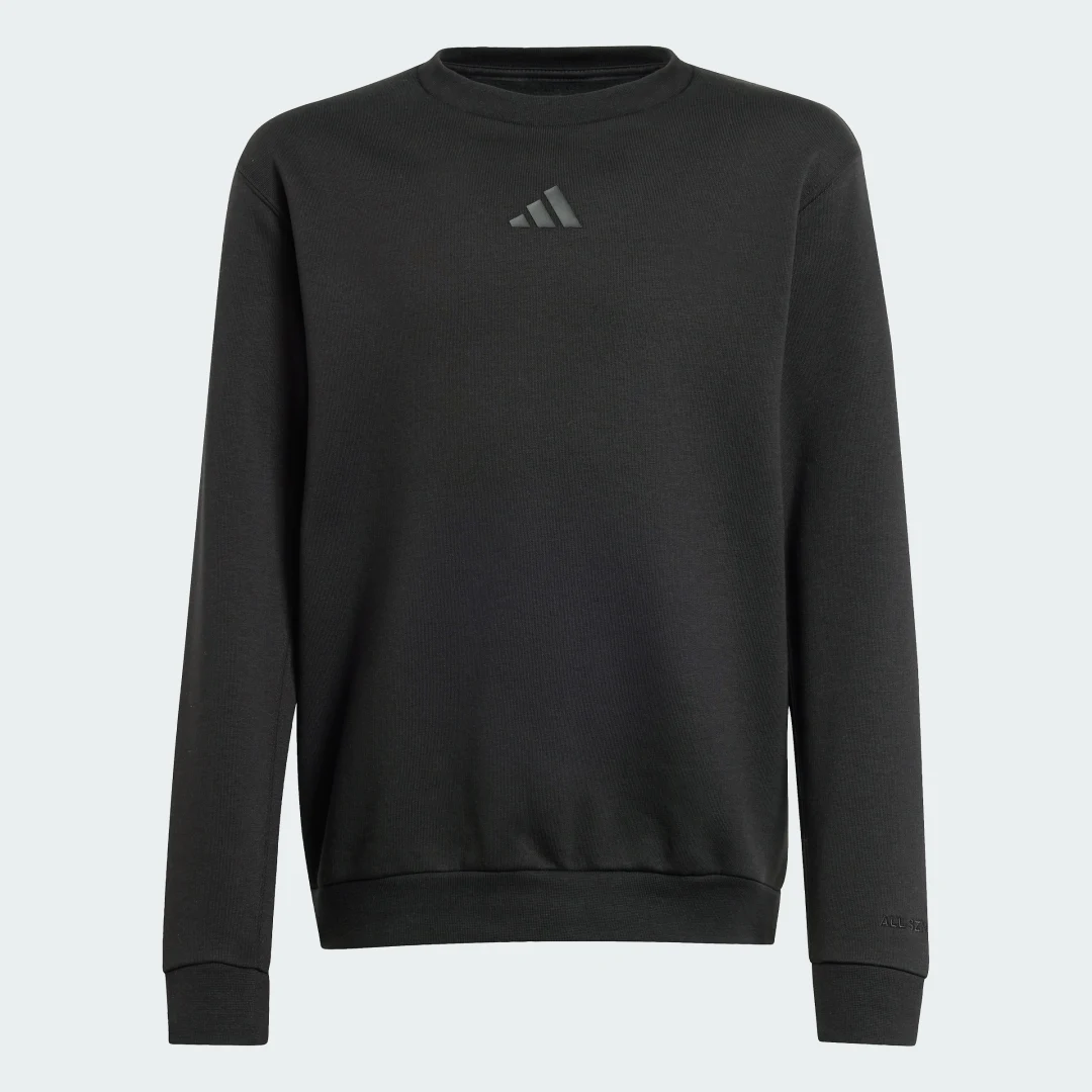 Detalle 2 de Sudadera cuello redondo All SZN Graphic (Adolescentes) de Adidas