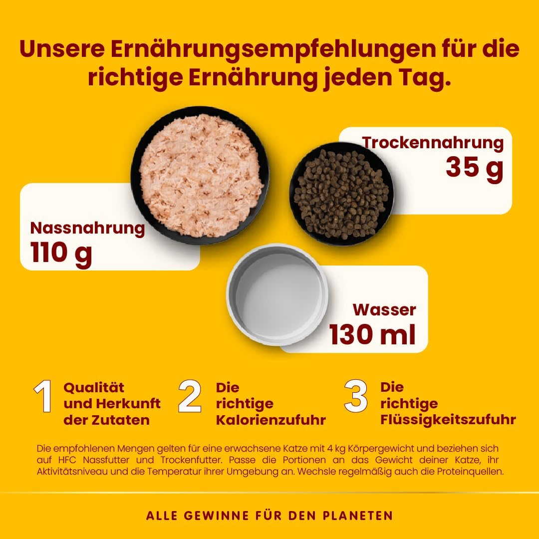 Thumbnail 3 de Almo Nature HFC Mousse Nassfutter für Katzen – Huhn mit Kürbis, 24 x 70 g (1,68 kg)