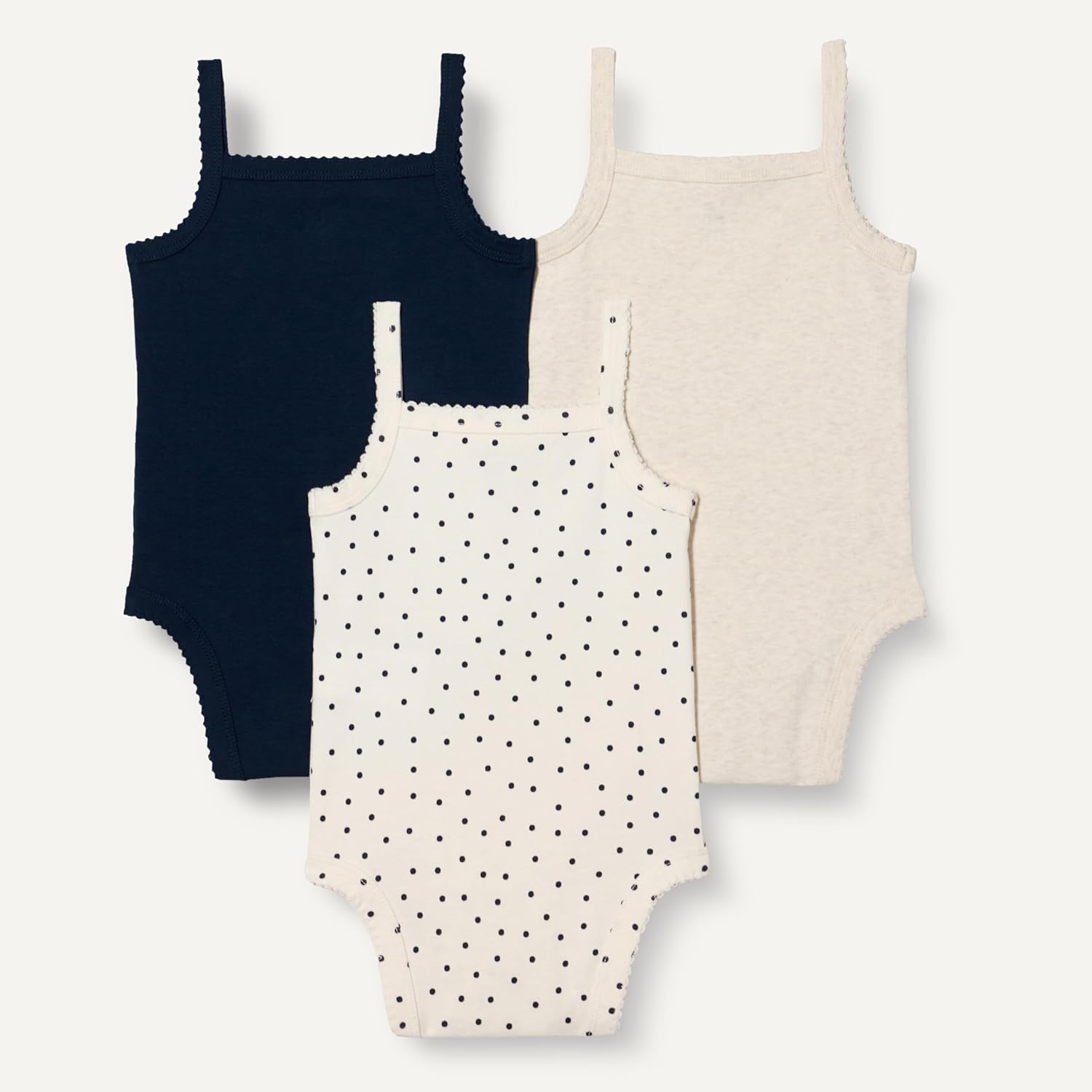 Thumbnail 2 de Amazon Essentials Bimba 0-24 Body Smanicati: comfort quotidiano in cotone rigato