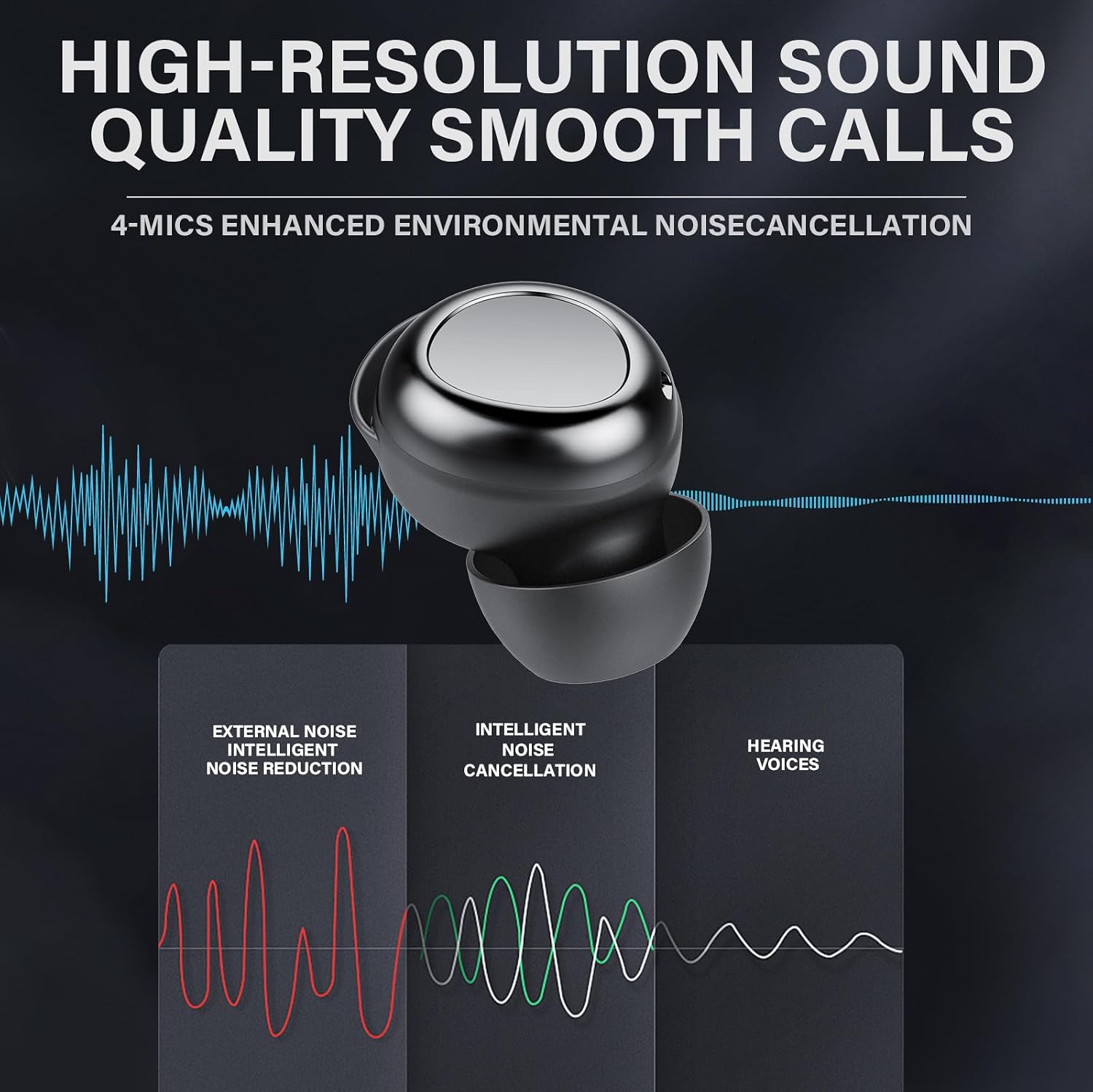 Thumbnail 2 de Wireless Earbuds (S29): 2026 Mini Sleep Earbuds with Bluetooth 5.4, ENC Mic and 45h Battery