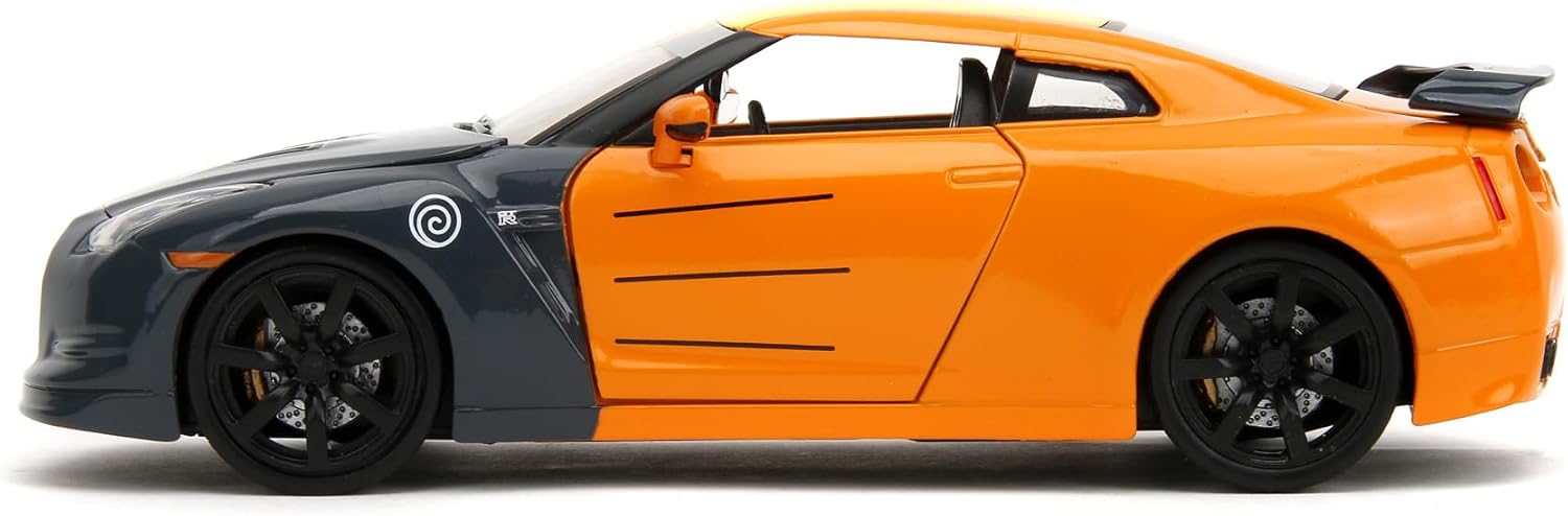 Thumbnail 2 de Jada Toys Naruto 2009 Nissan GT-R im Maßstab 1:24 – die Die-cast Sammelauto-Edition