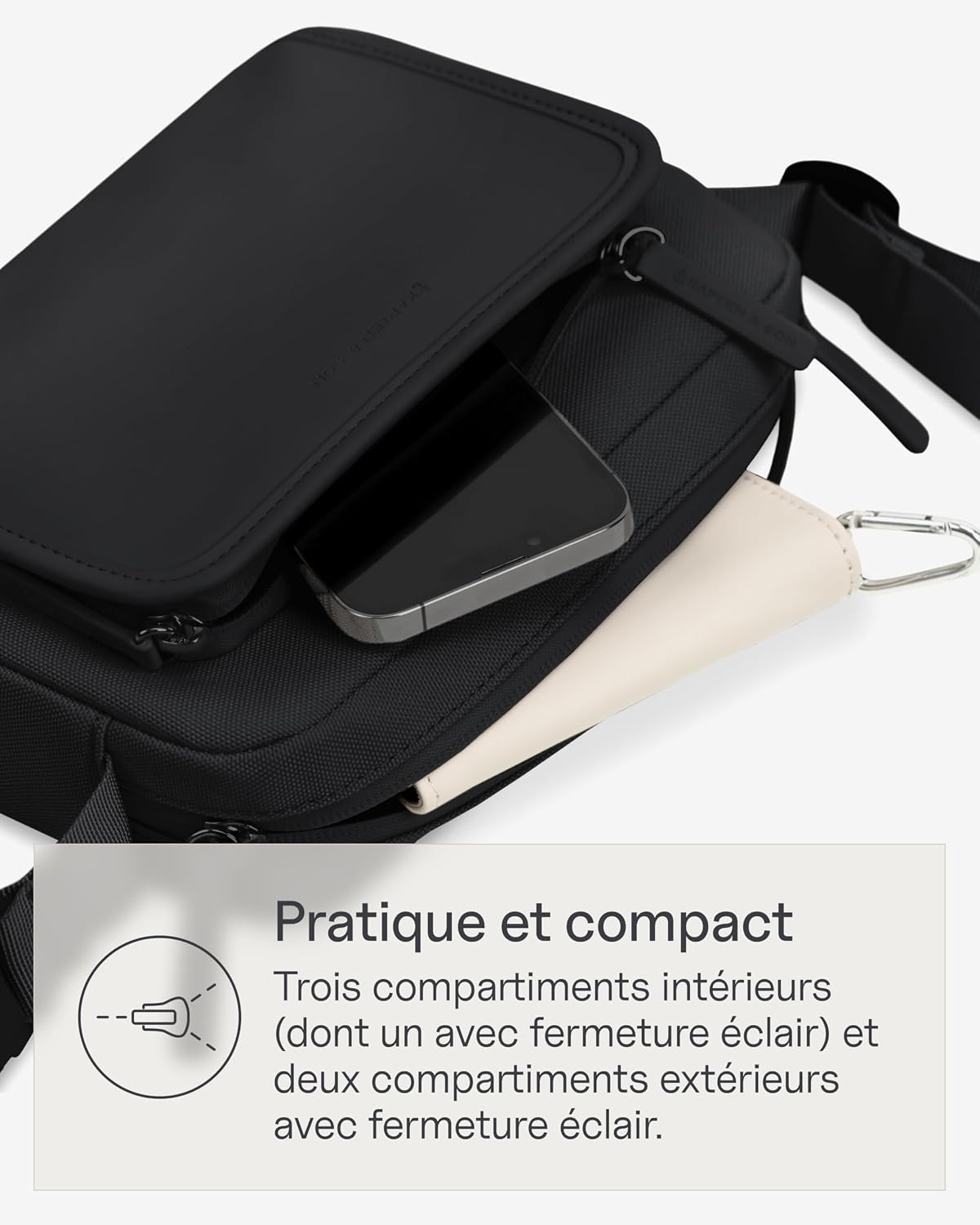 Thumbnail 3 de Kapten & Son Lulea Crossbody : le sac banane minimaliste prêt pour toutes vos aventures