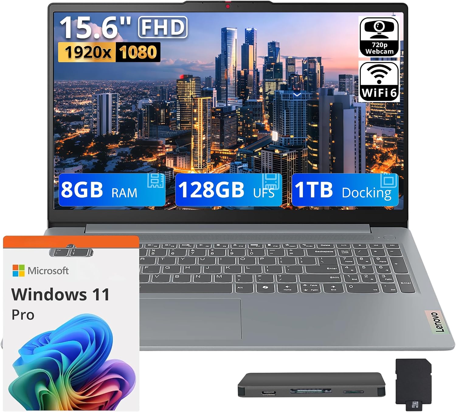 Detalle de Lenovo IdeaPad Slim 3 laptop