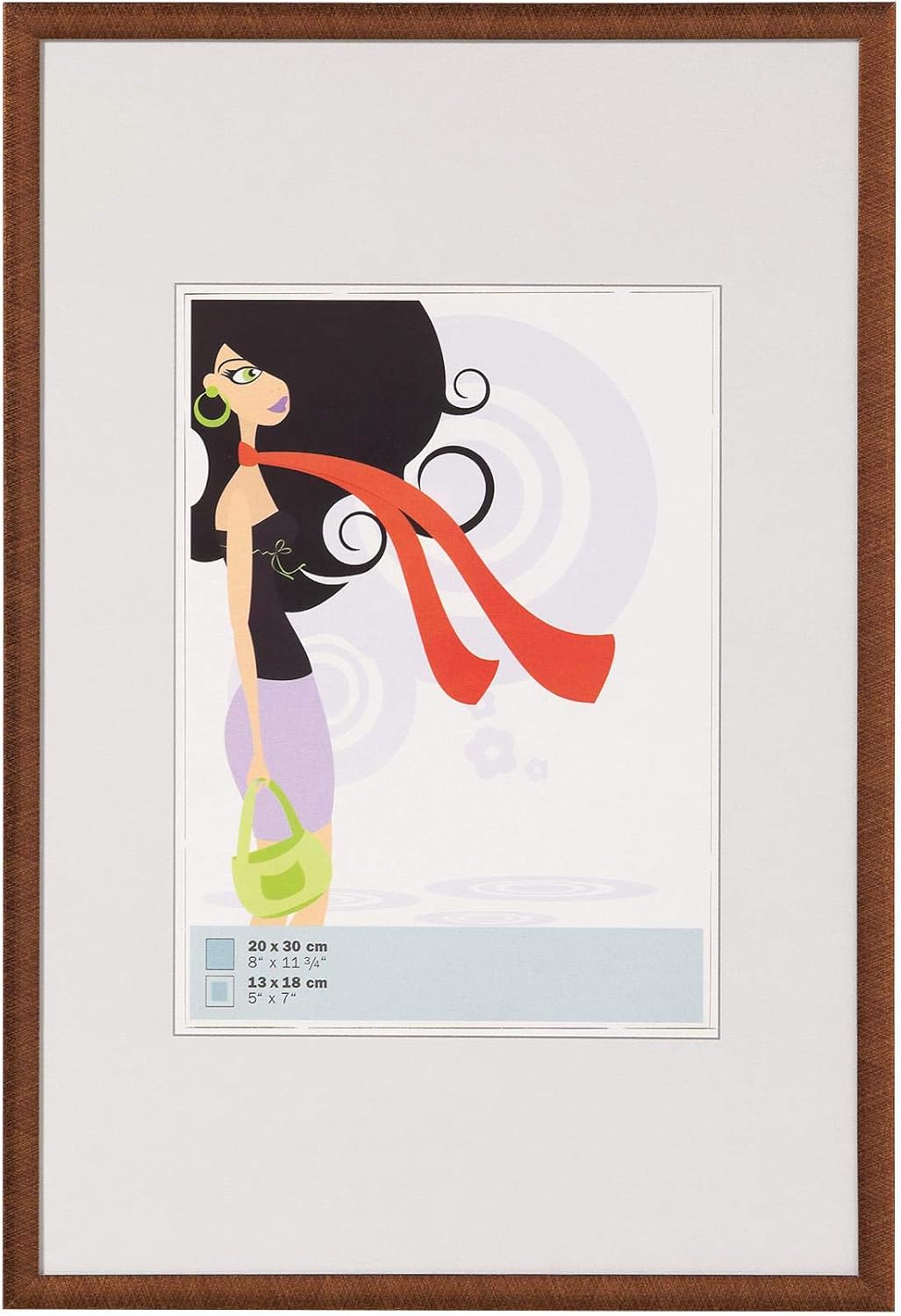 Thumbnail 6 de Cadre photo Walther Design blanc 3X 13x18 cm avec passe-partout, profil demi-rond