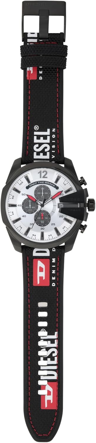Detalle de Diesel Chief Series: Orologio da uomo con cronografo – stile audace e versatilità