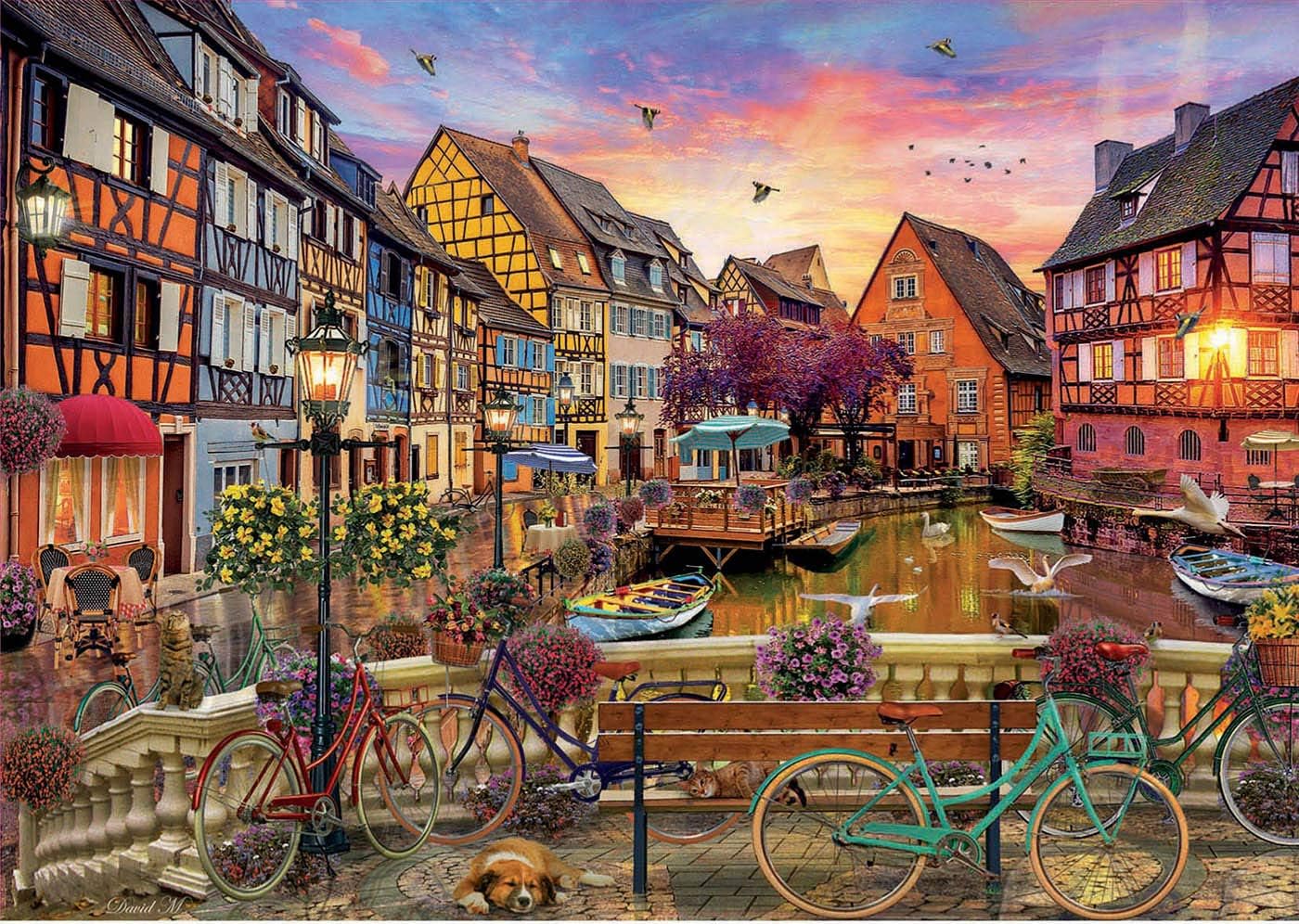 Thumbnail 2 de Puzzle Educa “Colmar, Francia” da 3.000 pezzi (120 x 85 cm) per adulti da 14 anni