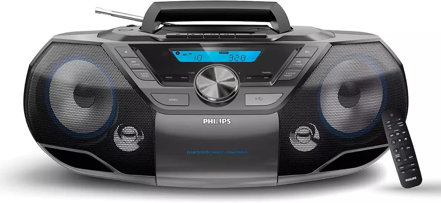 Thumbnail 6 de Philips Portable CD Boombox with Bluetooth 12W