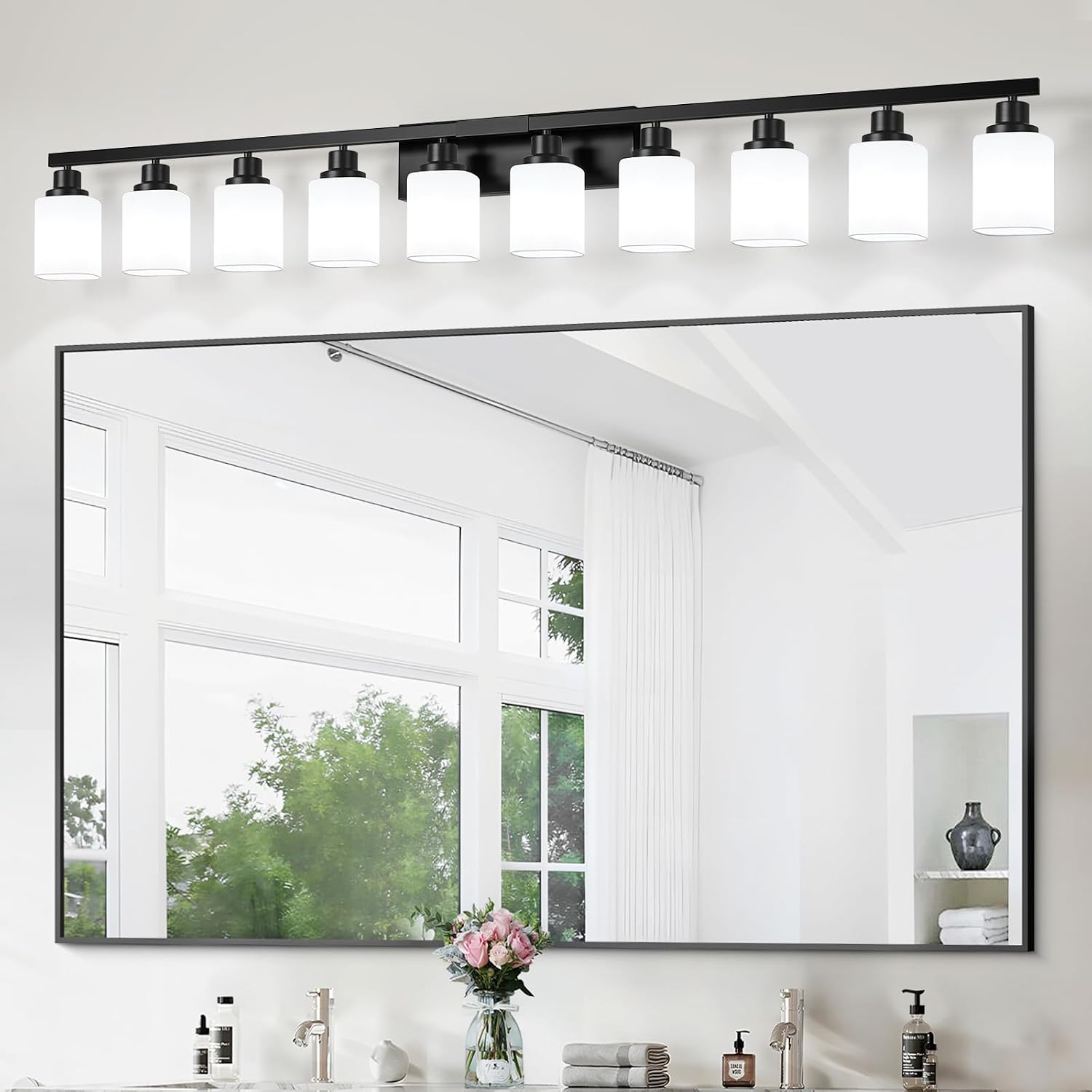 Detalle de DIKAIDA Bathroom Vanity Light 64.5-Inch