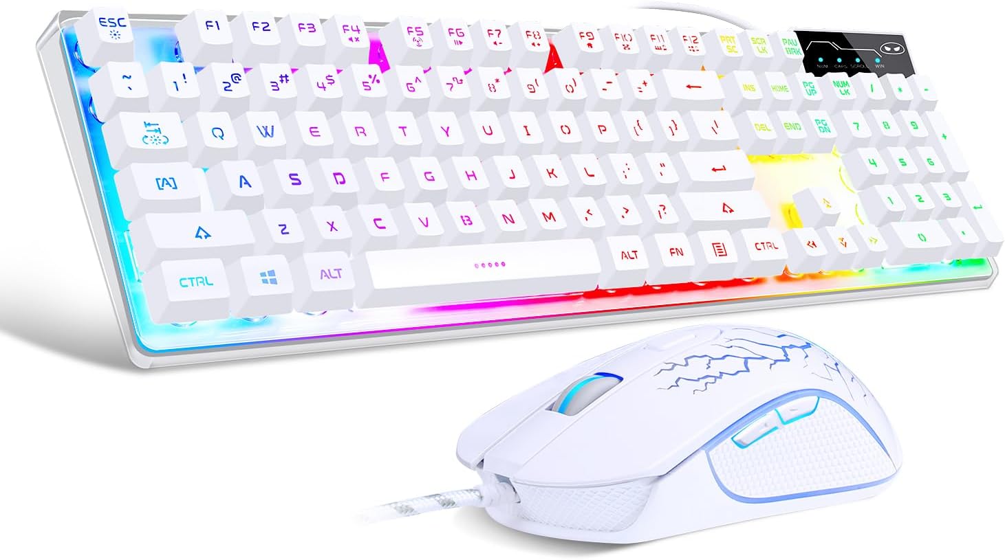 Detalle de K1 Gaming Keyboard 104-Key ⌨