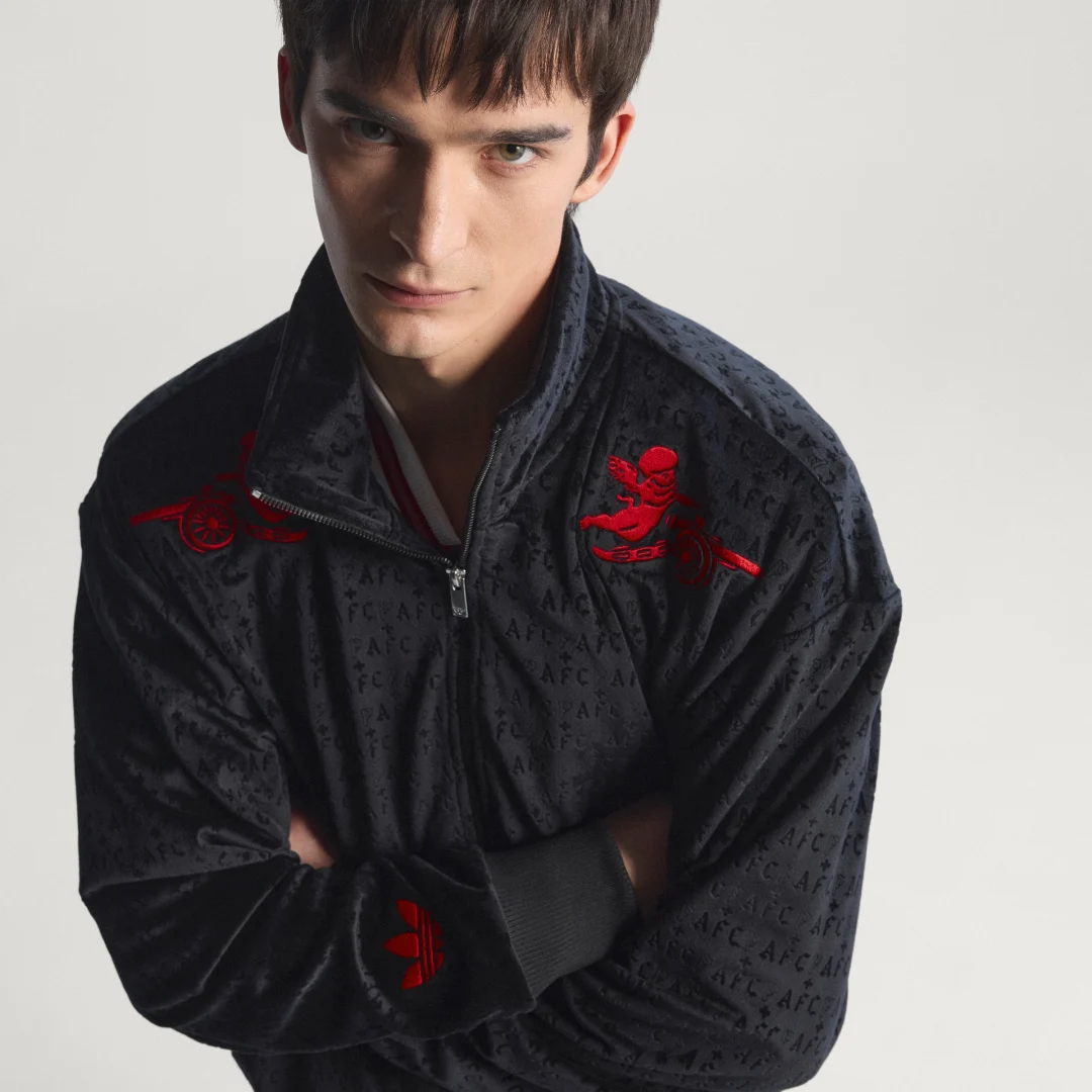 Detalle de Sudadera Arsenal FC Places+Faces de Adidas — Negro