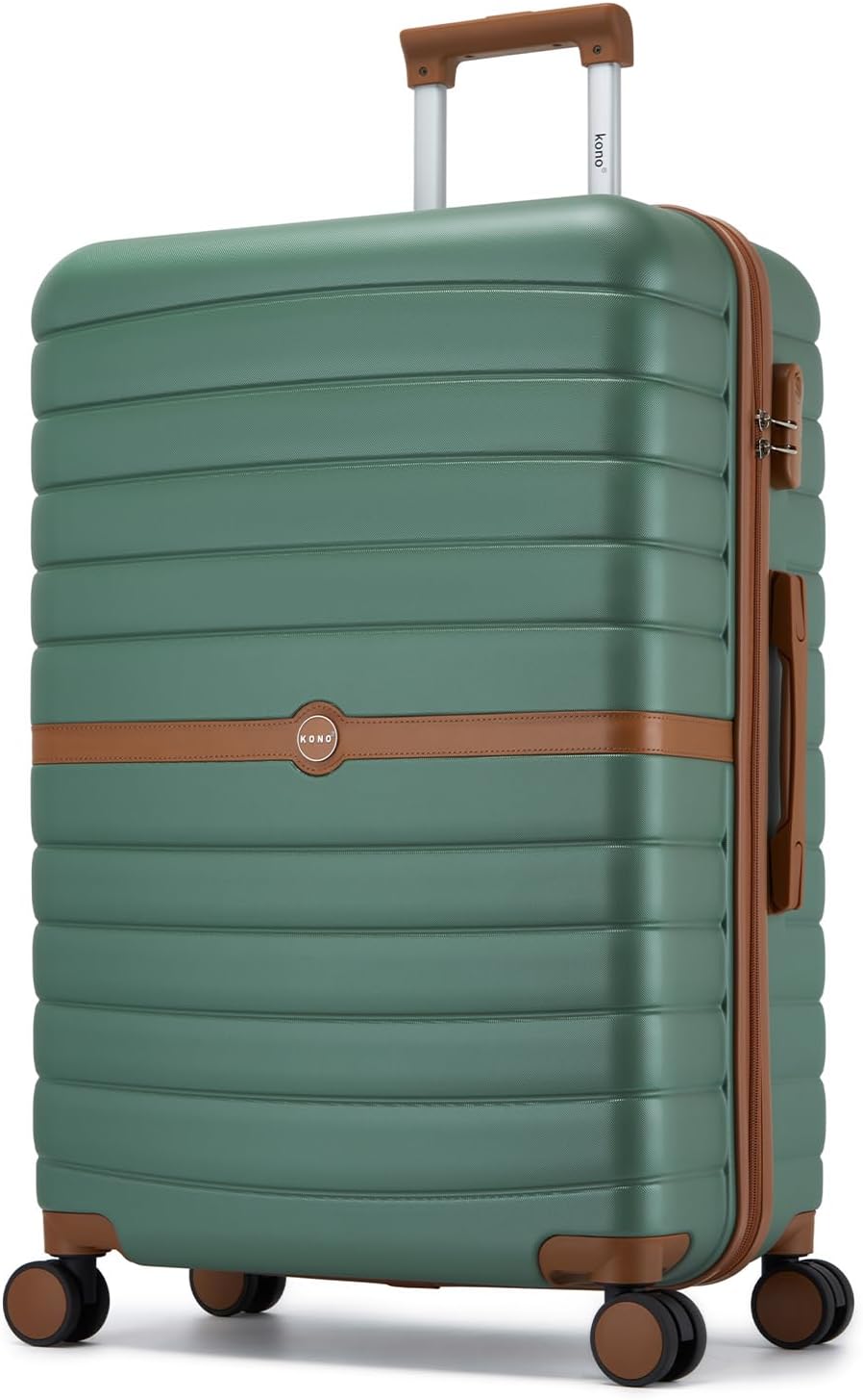 Detalle de Kono Large Suitcase 28 inch: Lightweight ABS+PC Hard Shell Check-in Travel Case