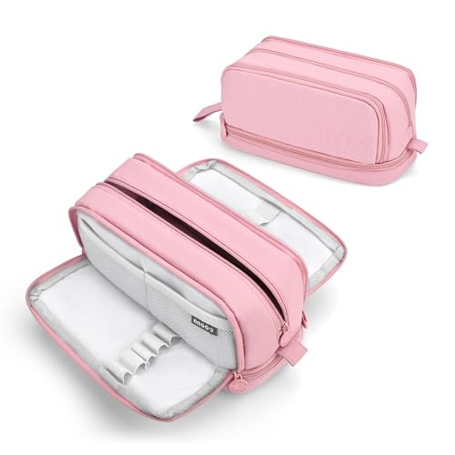 Thumbnail 4 de Sciphylia Trousse Scolaire Grande Capacité – Rose, étui à crayons multi‑poches