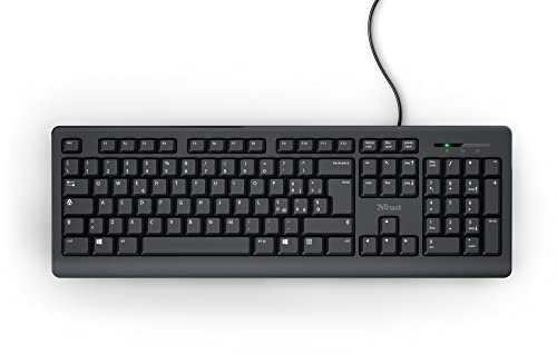 Detalle de Trust Taro Tastiera USB Cablata con Layout Italiano QWERTY – Nero