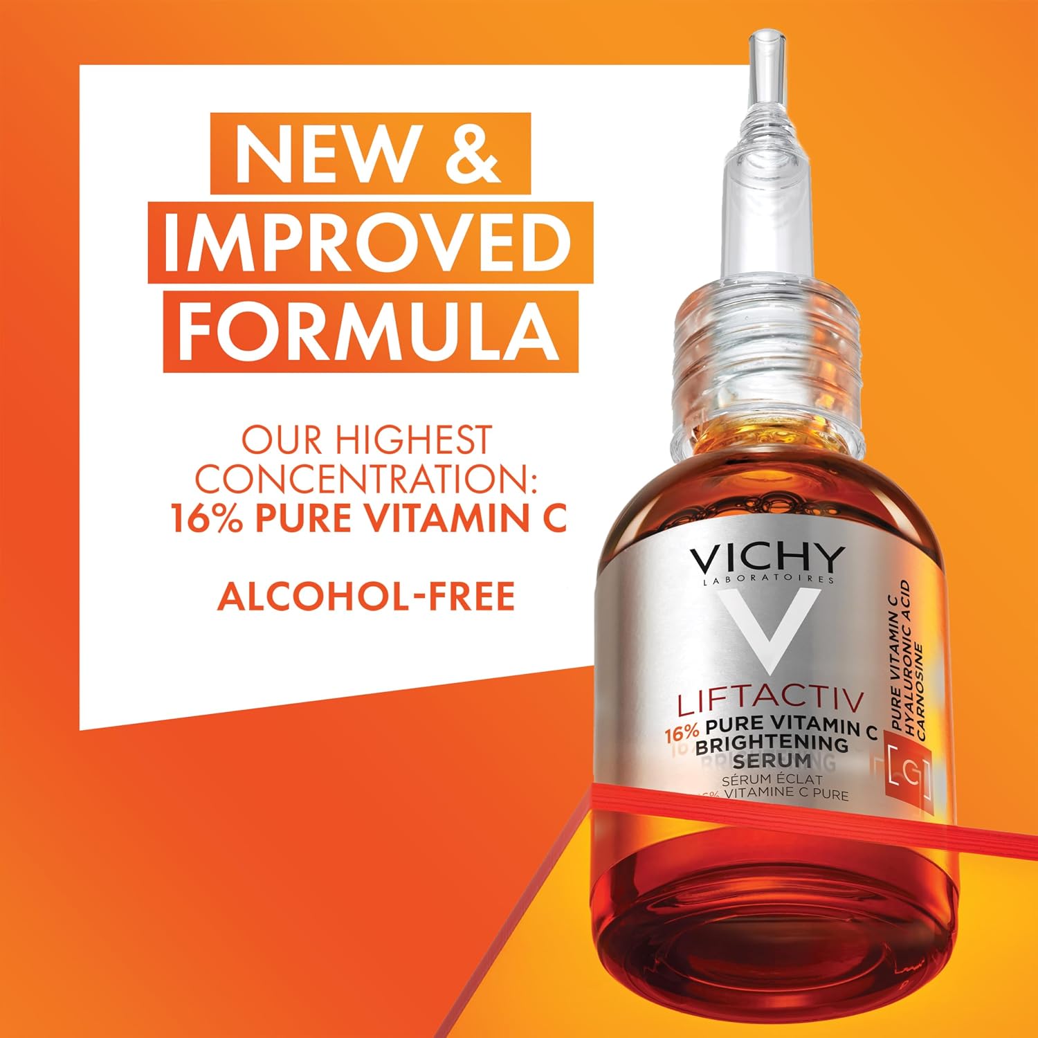Detalle 2 de Vichy LiftActiv Vitamin C Serum for Face with 16% Pure Vitamin C (0.67oz)