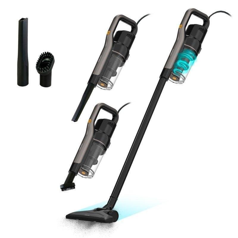 Detalle de Aspirador Escoba Mellerware Cleany 600W con Cable 2 en 1 | 0,9 L