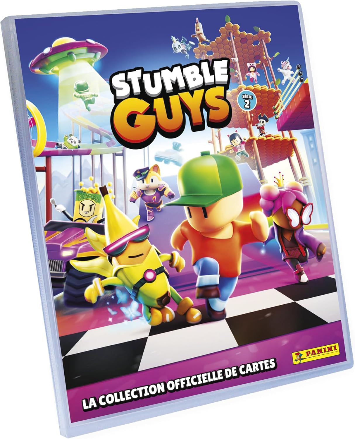 Thumbnail 1 de PANINI Stumble Guys Trading Cards 2 Starter Pack: raccoglitore, tasche e carta in edizione limitata