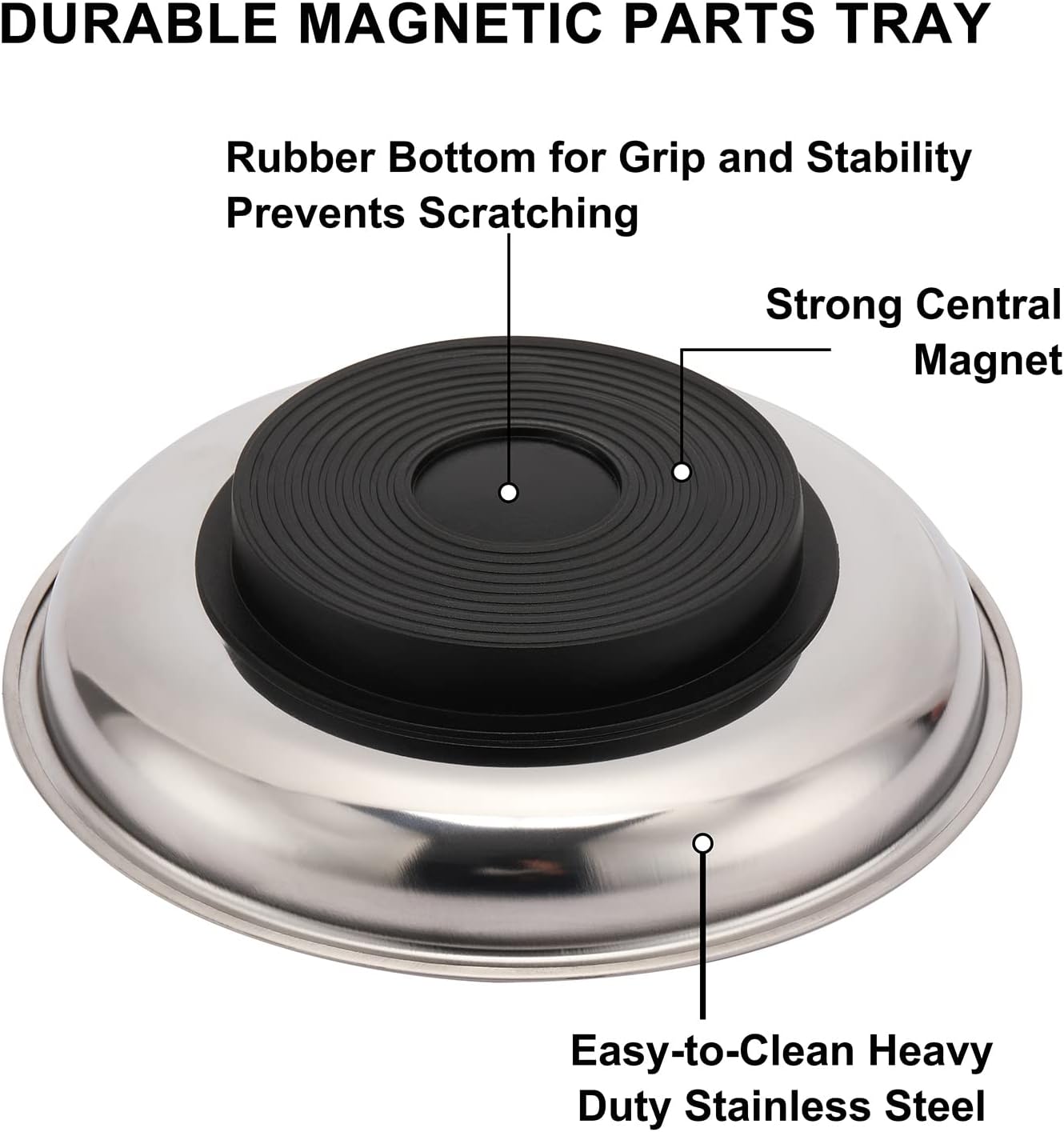 Thumbnail 4 de Mayouko 3PCS magnetic parts tray set — stainless steel