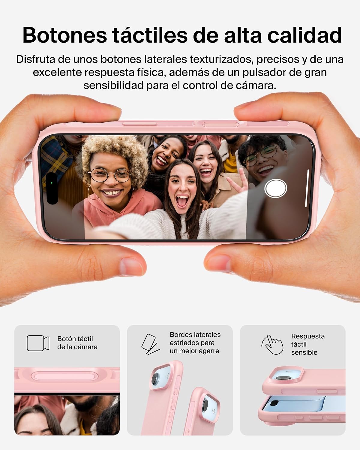 Detalle 2 de Belkin SheerForce Protect funda iPhone 17 Pro MAX MagSafe ultrafina