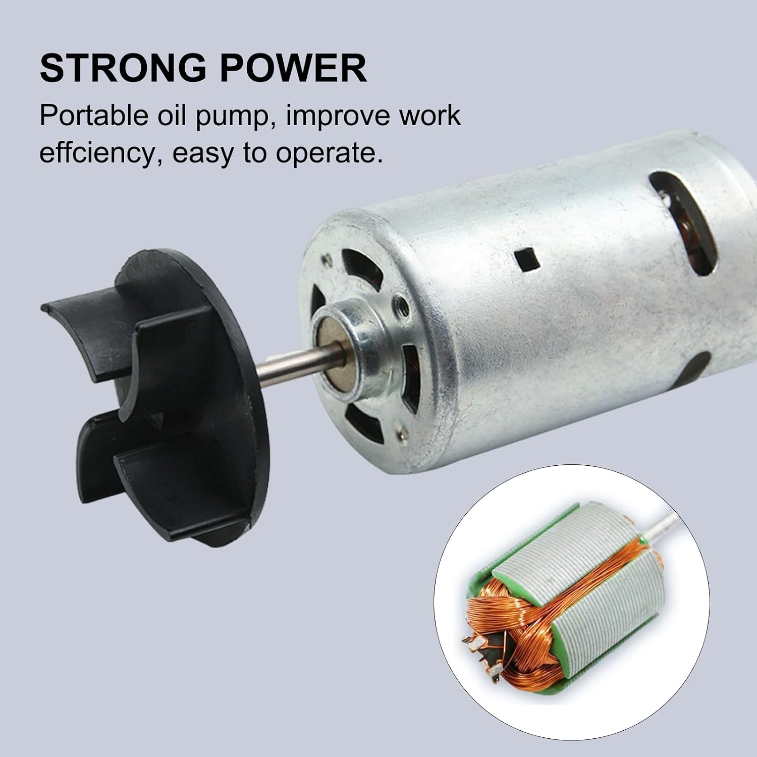 Detalle 2 de Anesty Water Pump 12V Diesel Pump 20L/min