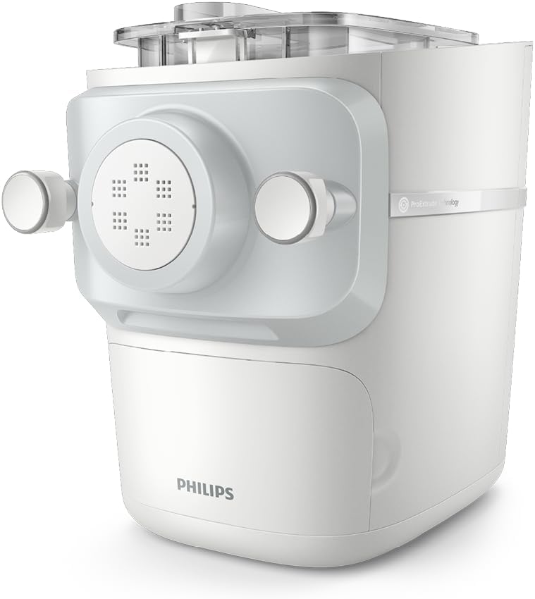Detalle de Philips 7000 Series HR2660/03 Automatic Pasta Maker, 8 Shapes, White