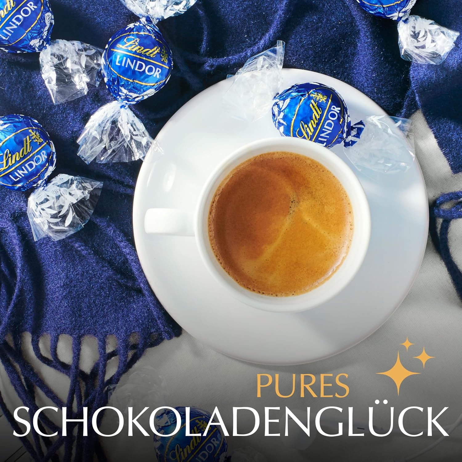 Detalle 1 de Lindt LINDOR Schokoladen Kugeln feinherb 1 kg
