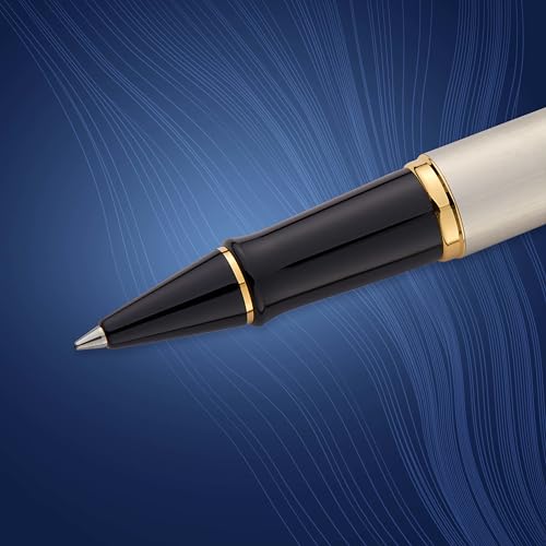 Thumbnail 3 de Waterman Expert roller, elegante acero inoxidable y oro ✒