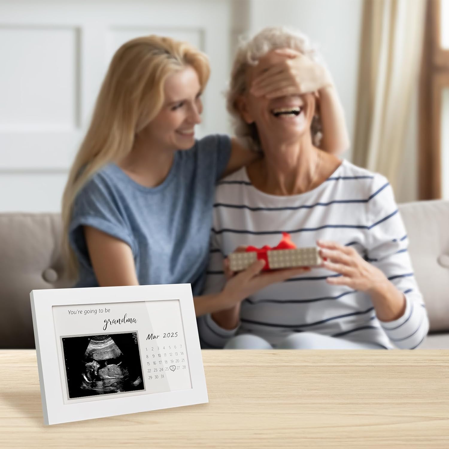 Detalle 2 de HAMUIERS Sonogram Picture Frame, Wooden