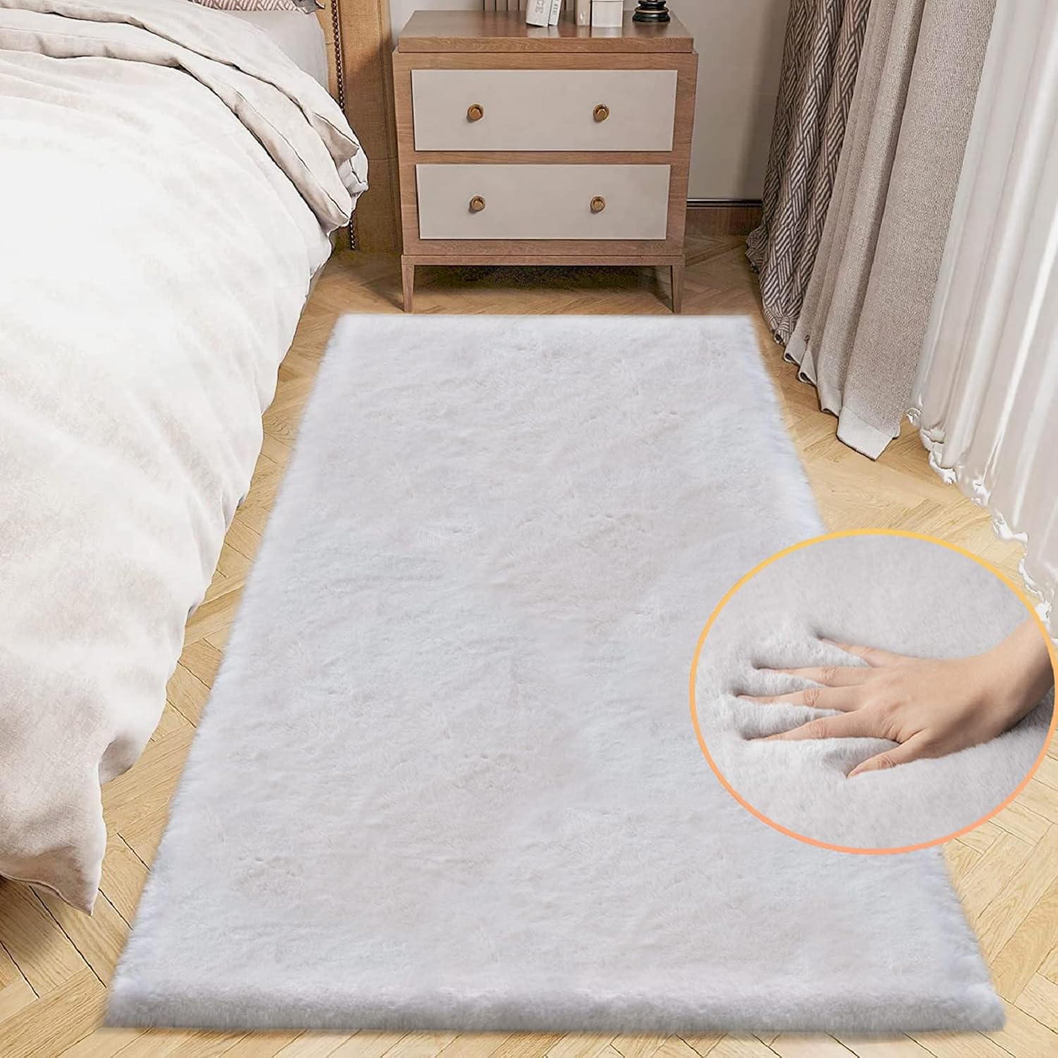 ORINOVA Tappeto Salotto Grigio 60x180
